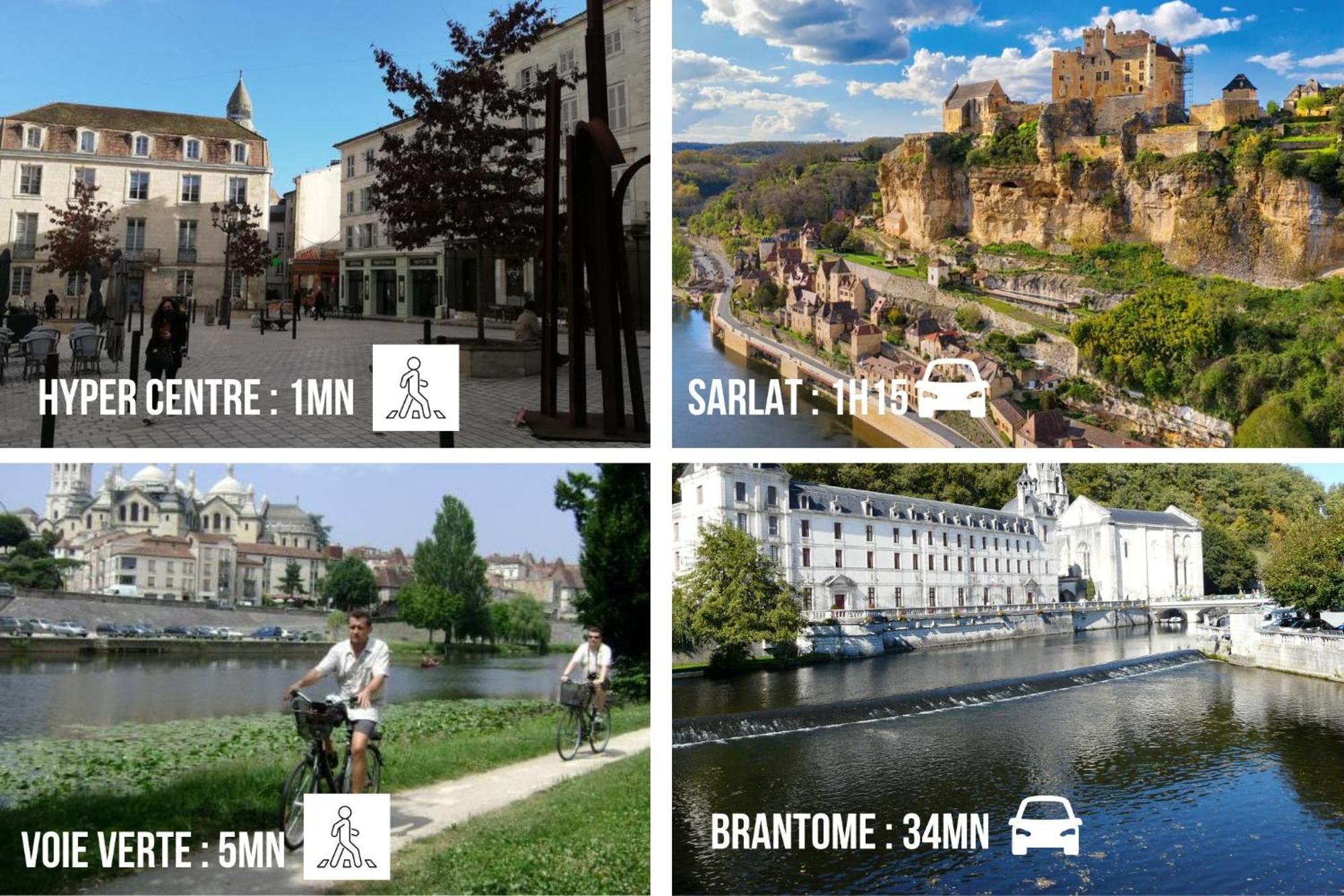 Le Clos Chassaing N5-Wifi-Centre Ville-Climatisation Périgueux Exteriér fotografie